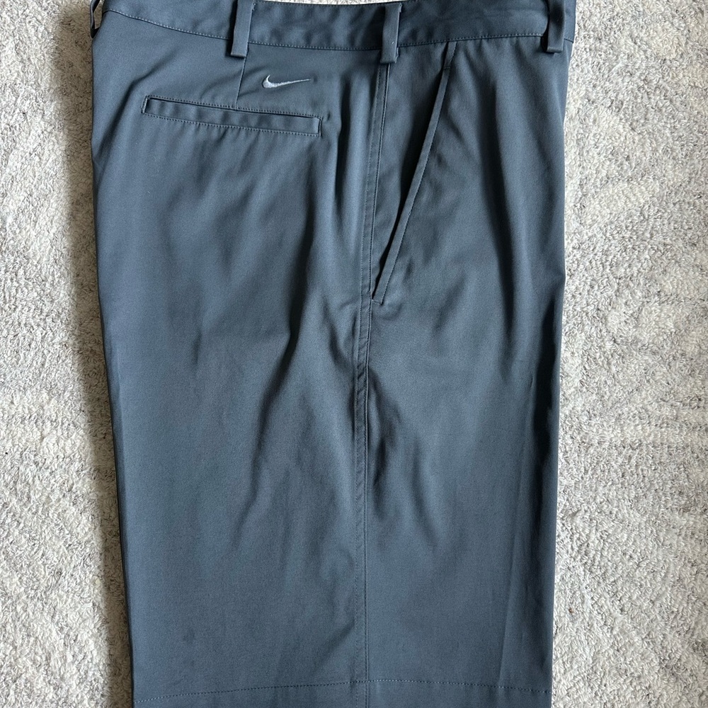 Nike Gray Athletic Shorts Lightweight and Tailored